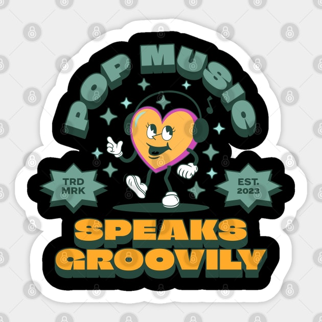 Pop Music Sticker by TEENIE DESIGN